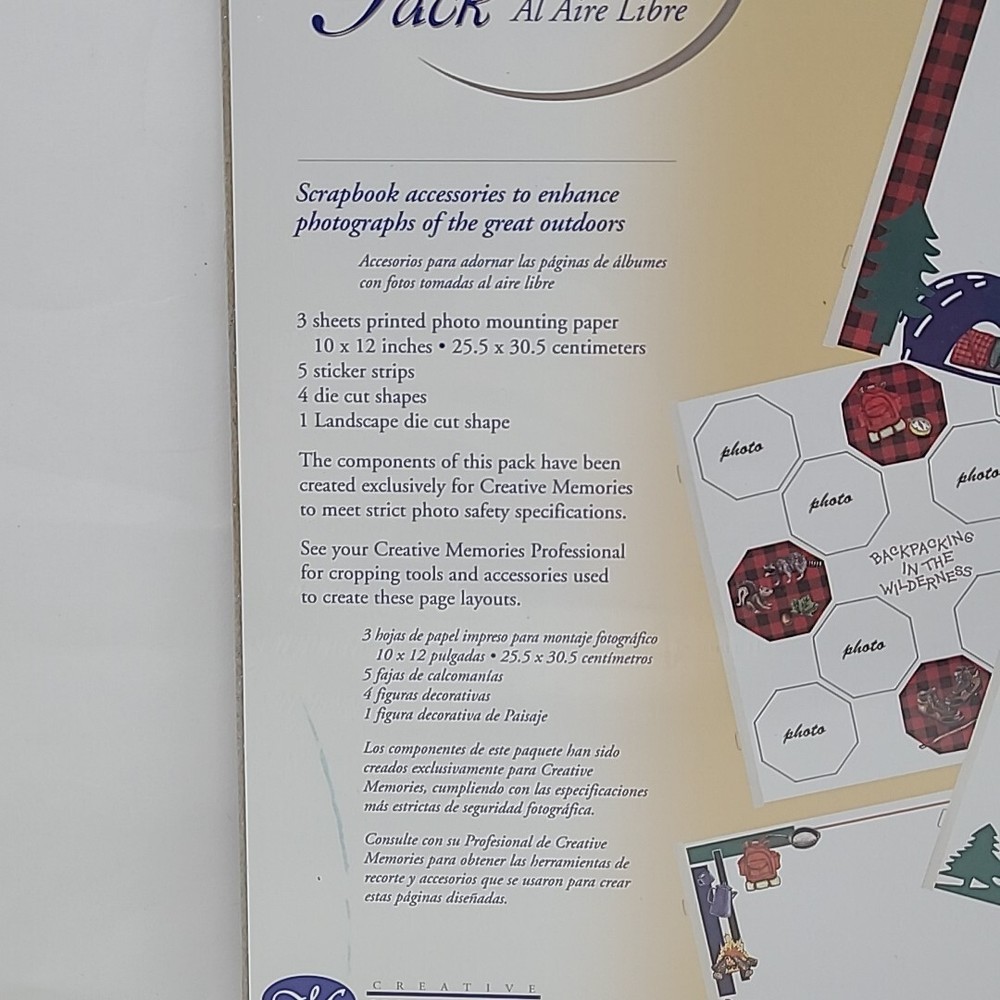 Creative Memories Collection Wilderness Combination Pack 10 x 12