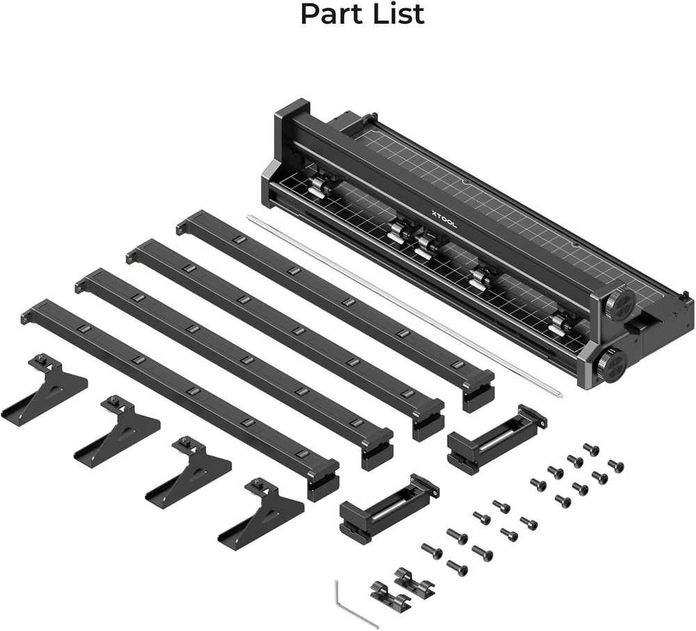 xTool S1 Automatic Conveyor Feeder, Automatic Conveying, Extra Large Processing
