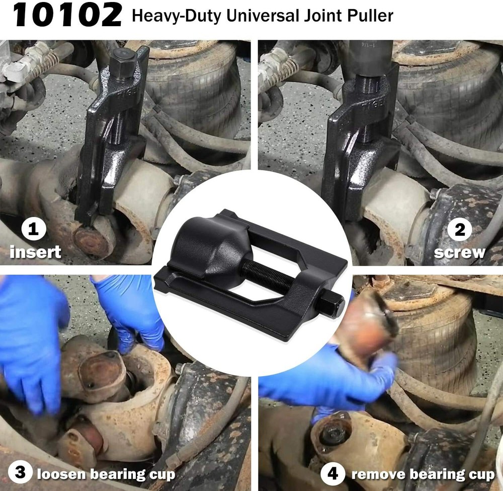 10102 Heavy-Duty U Joint Puller (Class 6-8) & 5192 Bearing Cup Installer Tool