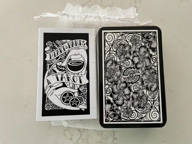 Heart & Hands Tarot Deck Liz Blackbird Indie Edition OOP Unused