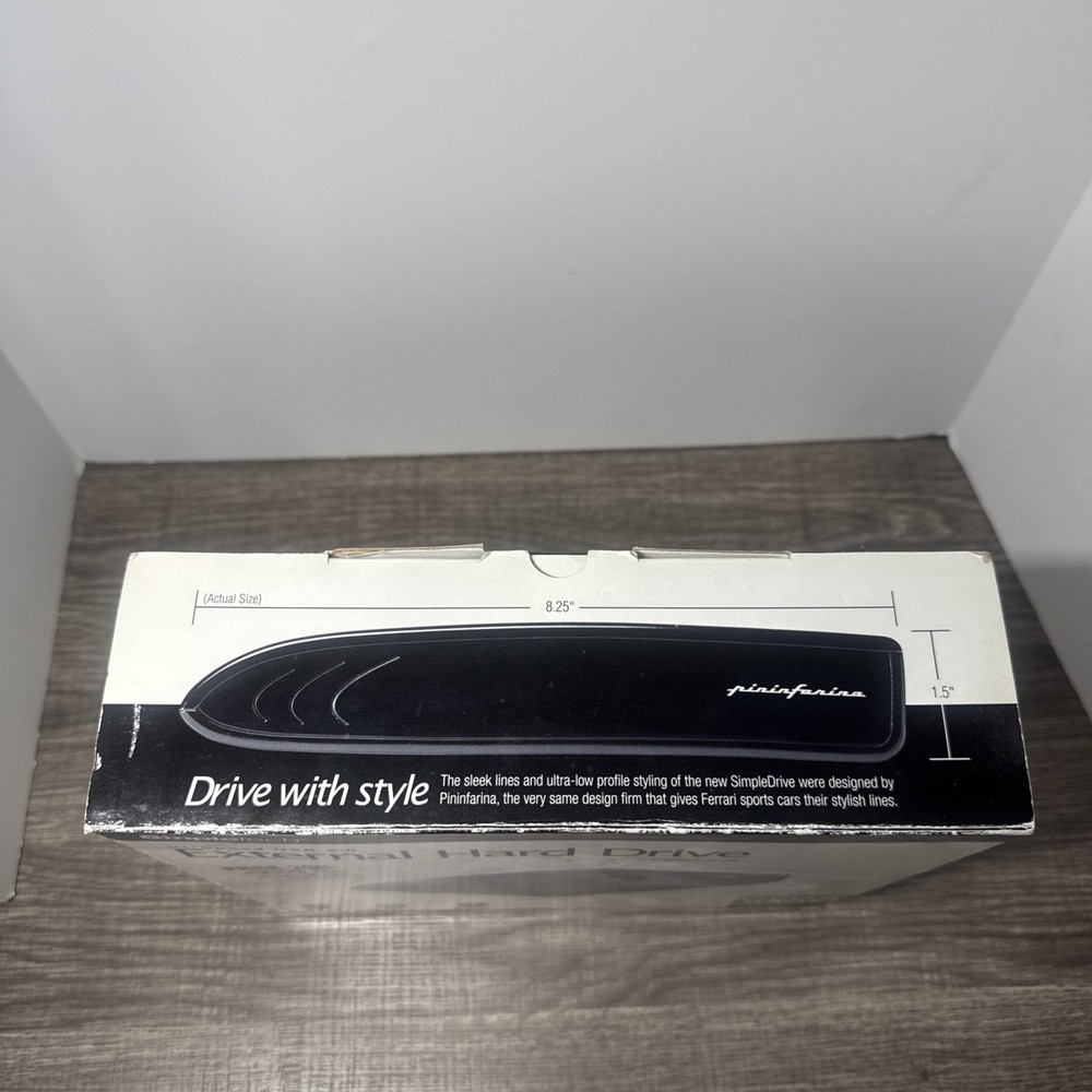 SimpleTech - 500GB External Hard Drive (new opened box)
