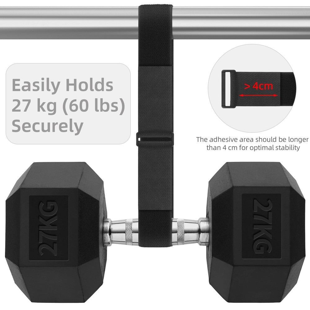 Trilancer 1.5in x 16ft Heavy Duty Hook Loop Straps, 15 Pack Adjustable