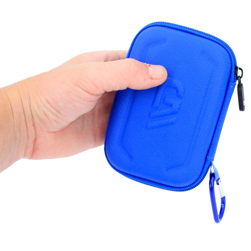 CM Wireless Microphone Case Fits DJI Mic 2 - Lavalier Mic Case Only, Blue
