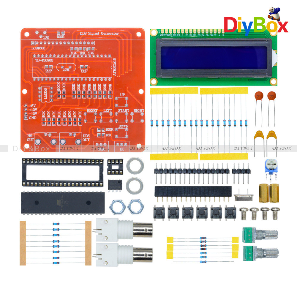 DDS Function Signal Generator Modul Sine Square Sawtooth Triangle Wave Kit