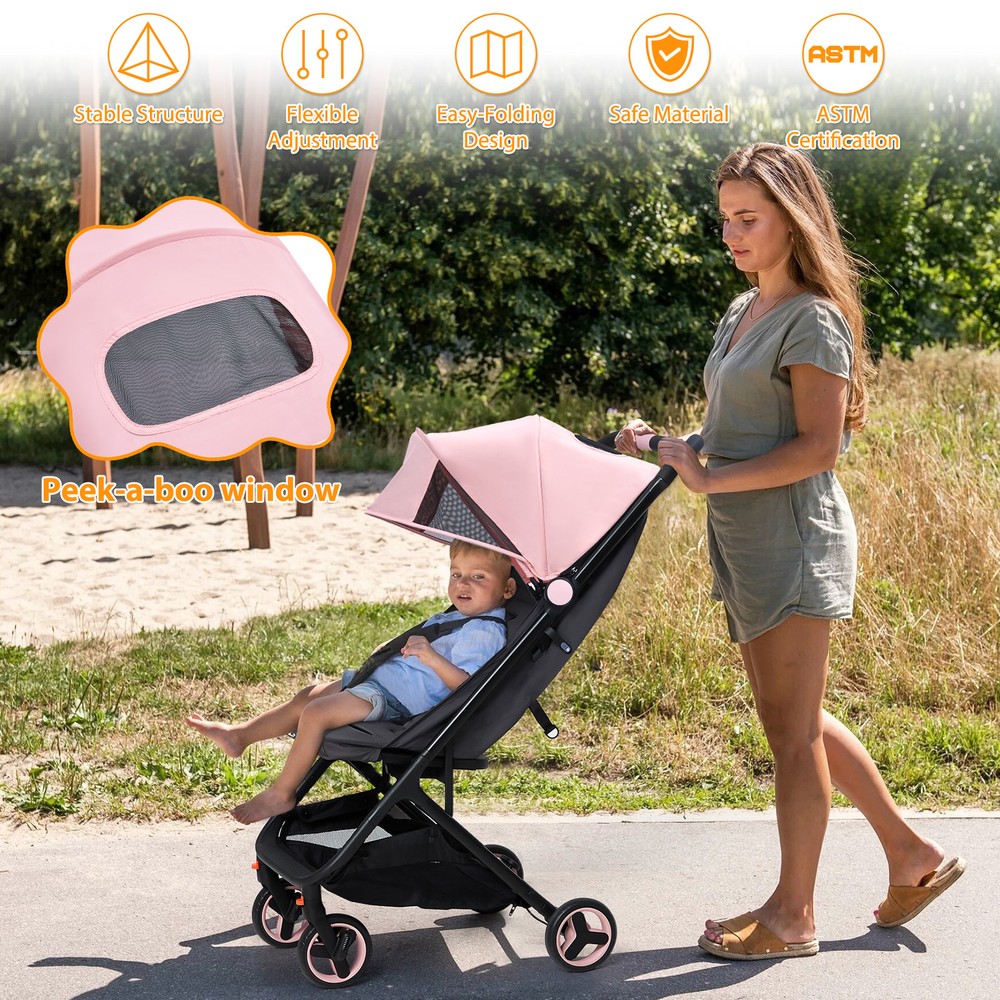 Lightweight Stroller Compact Fold Travel Stroller