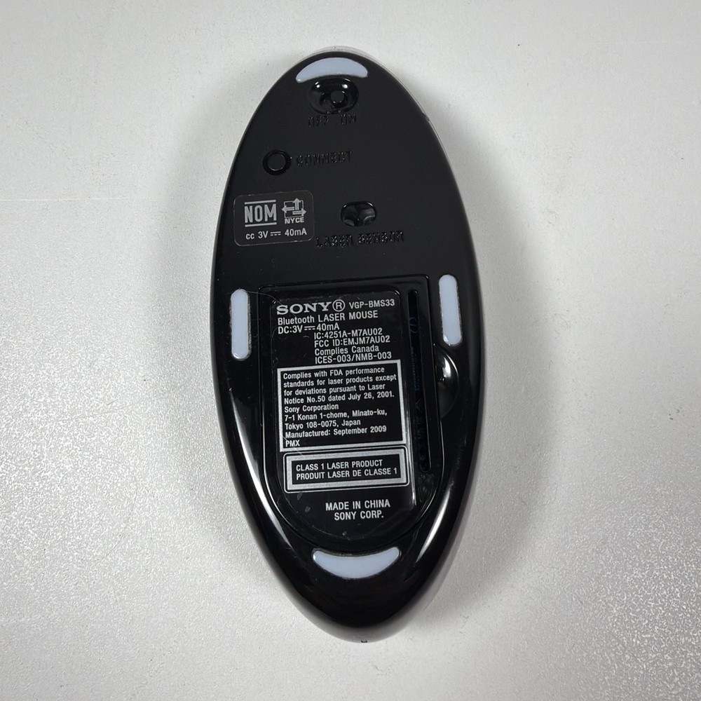 Genuine Sony Vaio Bluetooth Laser Wireless Mouse VGP-BMS33