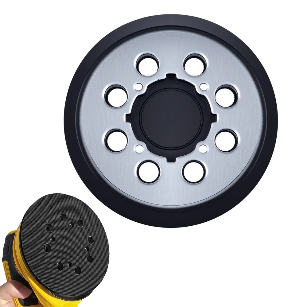 2 Sander Sanding Replacement Pad 5" 8 Holes Hook Loop Fits Dewalt & Porter Cable