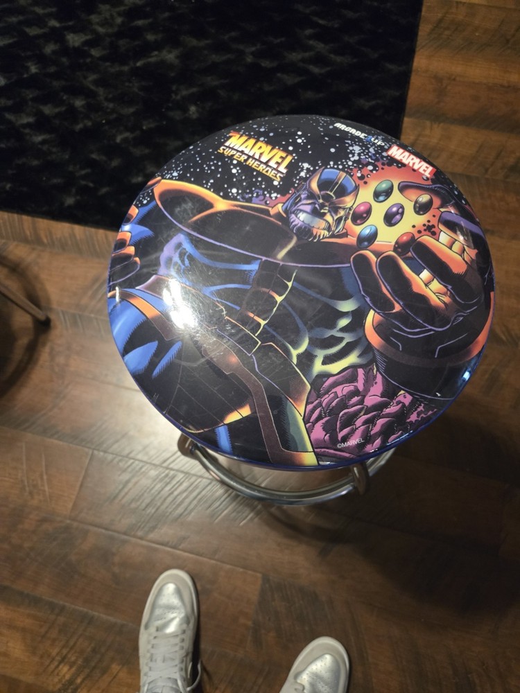 2 Rare Arcade 1up Marvel Superheros 21.5 Stools