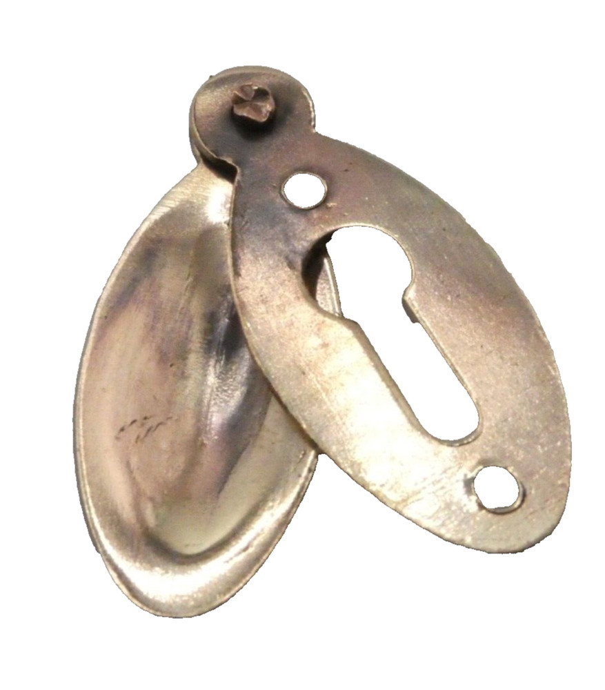 Vintage solid brass escutcheon (ML791)