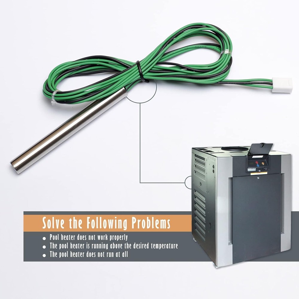 Pool Temperature Sensor Lid Units Replacement for Raypak Heater Spa 12