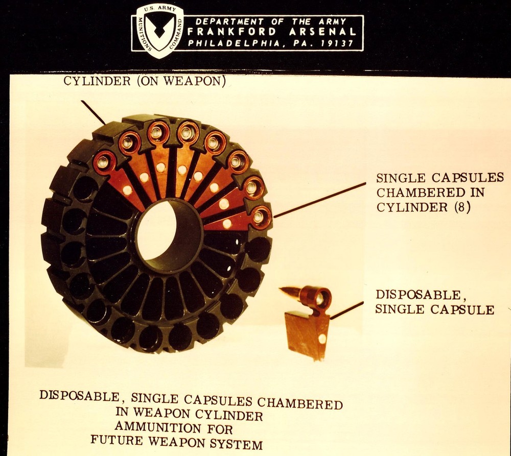 U.S EXPERIMENTAL TRIANGULAR AMMUNITION CD TEST REPORT A1  UNIQUE DESIGN