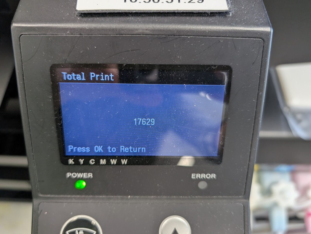 Brother GTX ProB Pro Bulk DTG Printer [Less than 25K Total Prints]