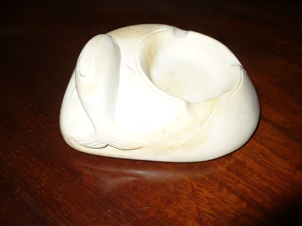 Stone Dolphin Ashtray