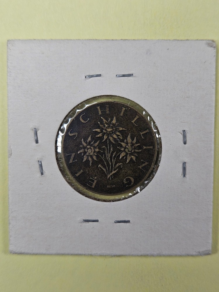 COINS - AUSTRIA - 1 SCHILLING 1960