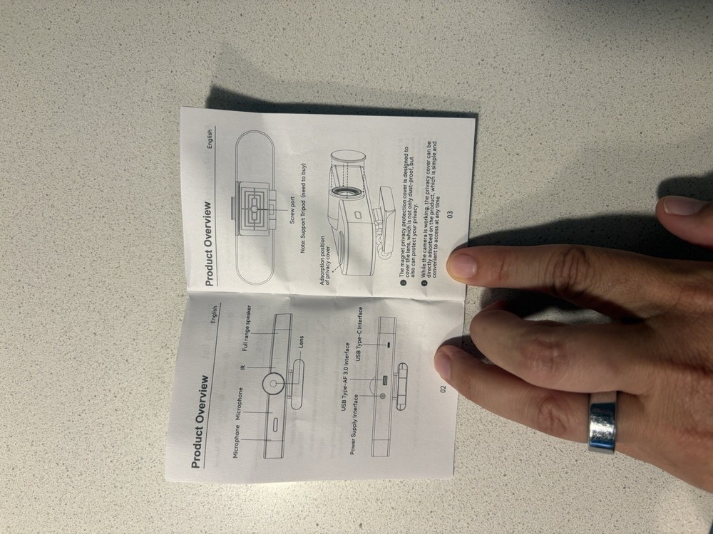 4K Camera with Auto Framing. Plug and Play. AI powered.