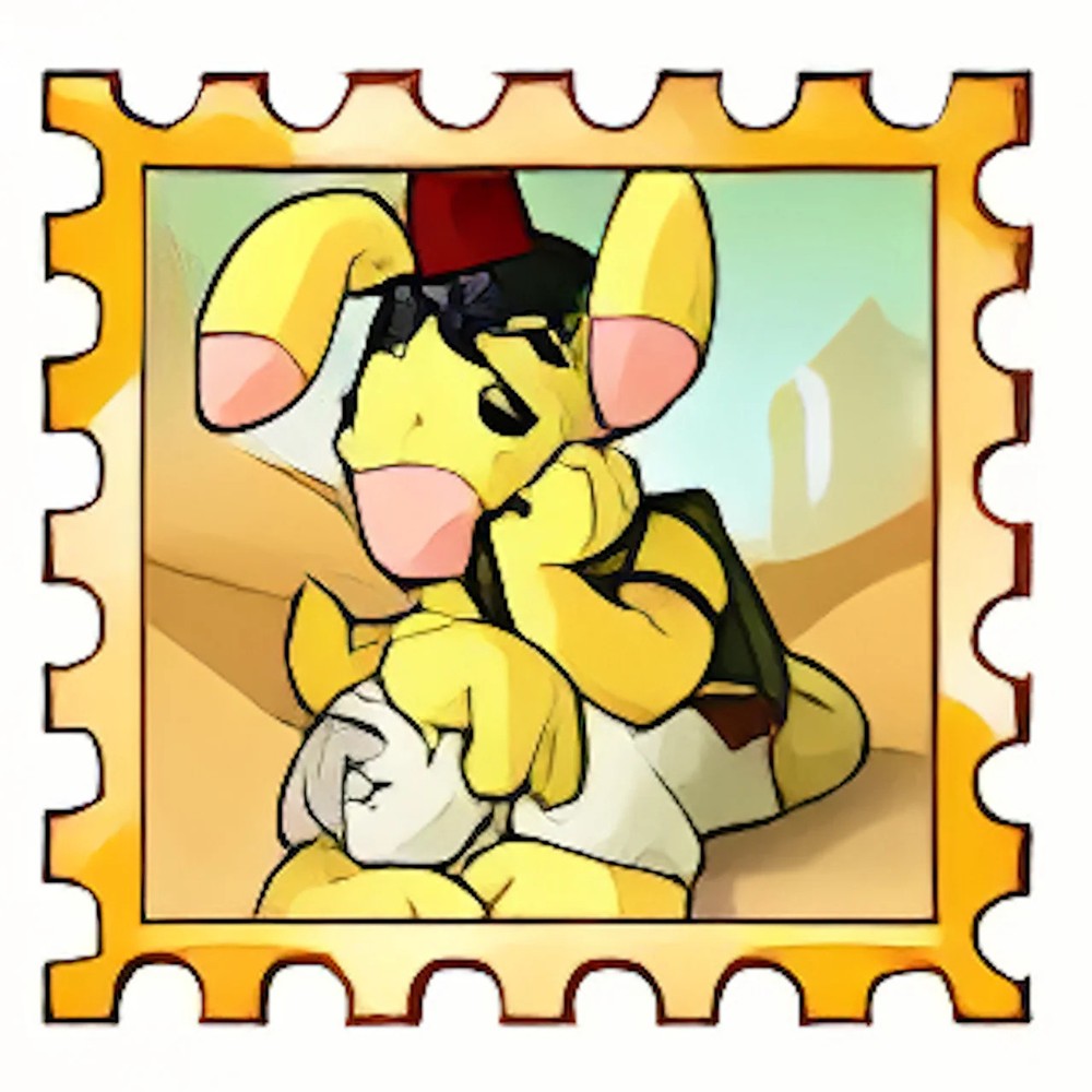 Neopets - Horace Stamp - Virtual Item