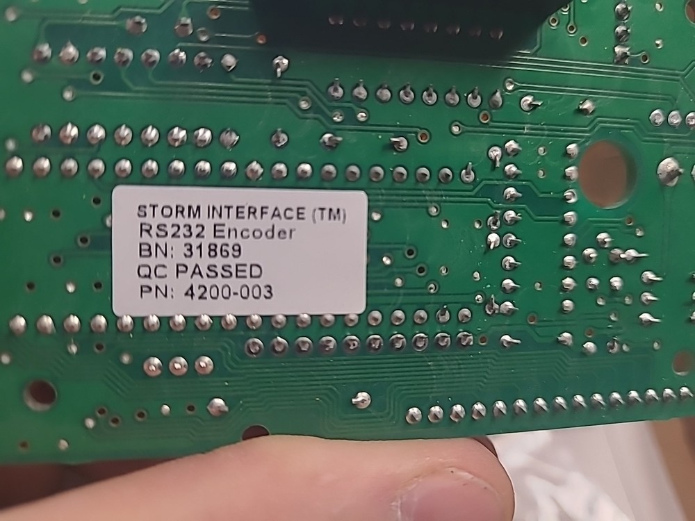 Storm 420 Series RS232 Encoder 4200-003 *BRAND NEW*