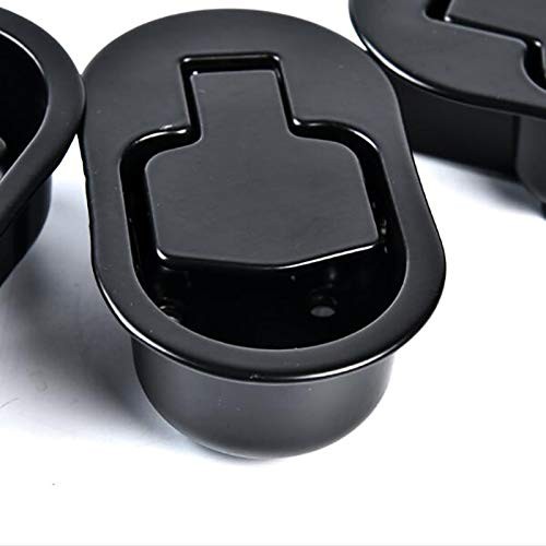 Recliner Handle Replacement 2 Pack Metal Pull Lever Sofa Chair Black