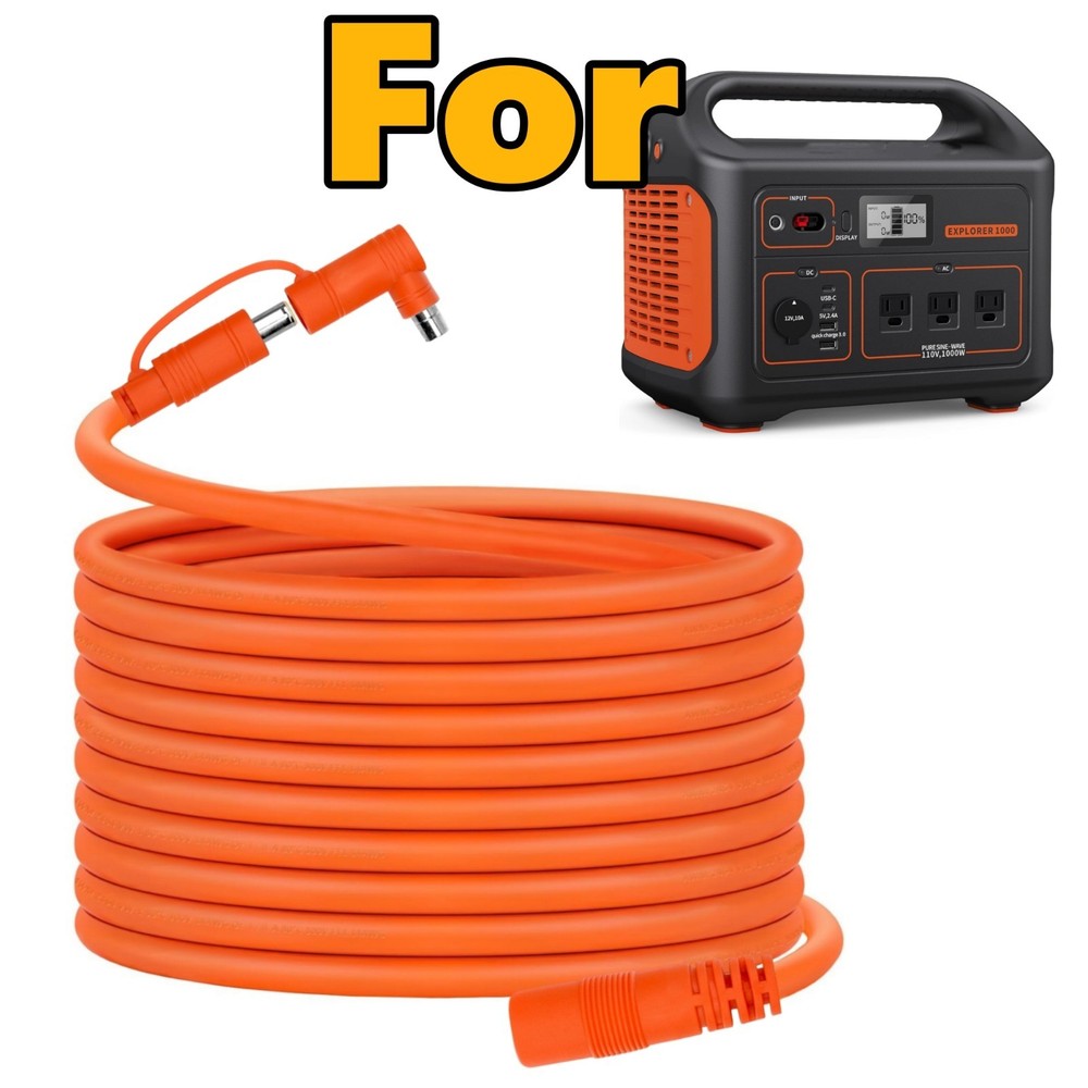 Solar Panel Extension Cable for Jackery, Gz Yeti, Aker Portable Power Station
