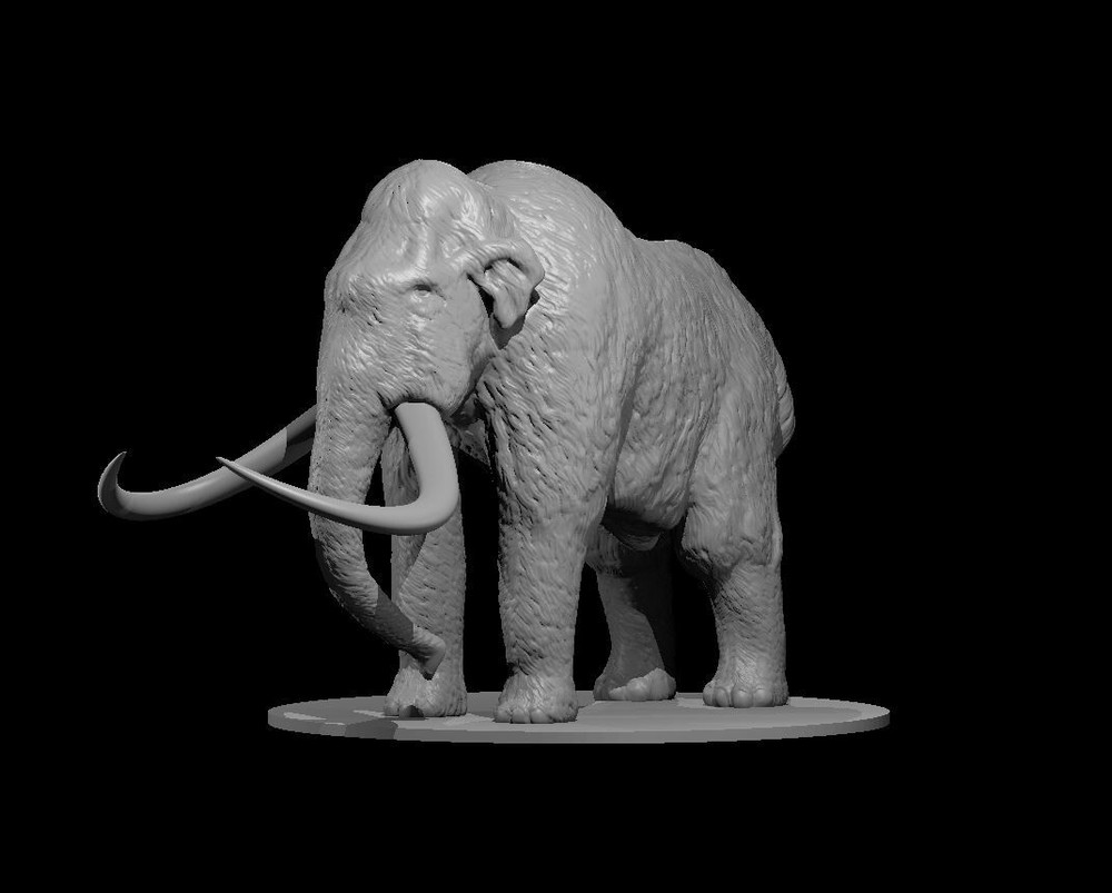 Mammoth Monster Manual 28mm Scale DND D&D Tabletop Mini