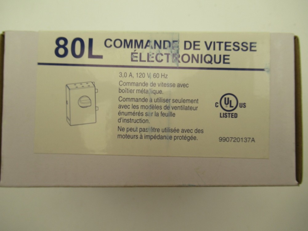 80L ELECTRONIC SPEED CONTROL ~ 990720137A