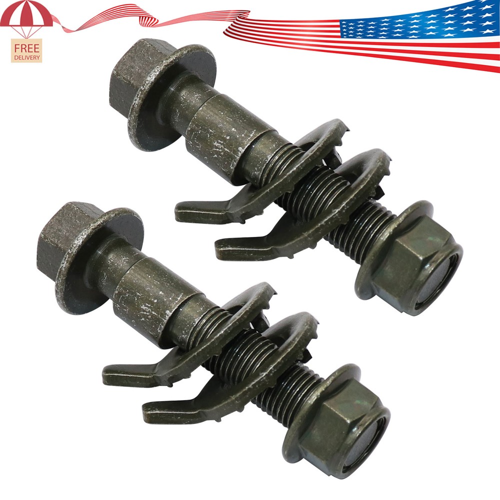16mm Adjustable Camber Correction Alignment Kit for Front Wheels Cam Bolts 2Kits