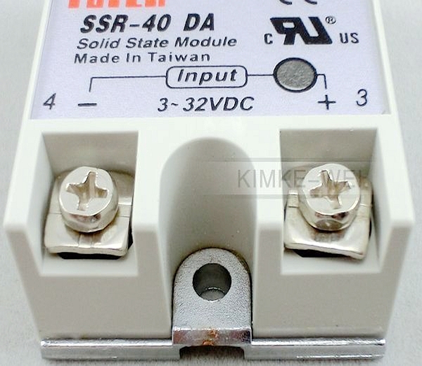 SSR-40DA Solid State Relay 40A Output AC 24-380V & Input DC 3-32V New