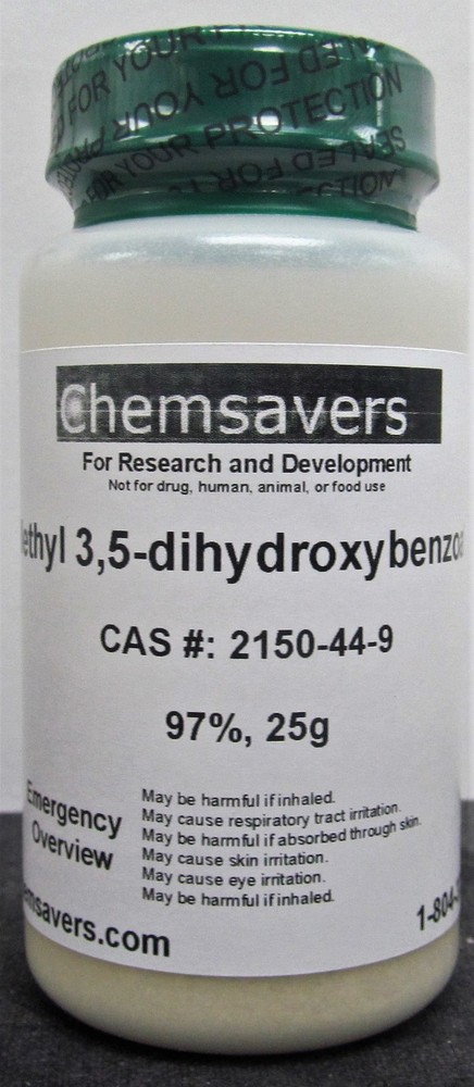 Methyl 3,5-dihydroxybenzoate, 97%, 25g
