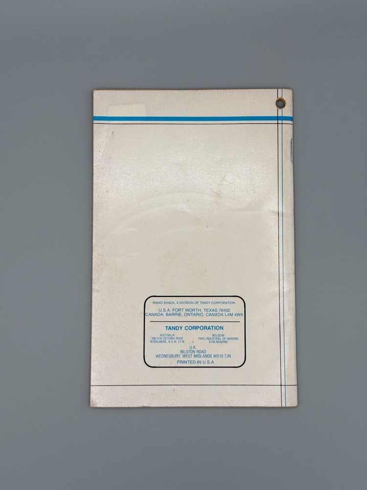 Archer Radio Shack 276-5013 Engineers Mini Notebook Basic Semiconductor Circuits