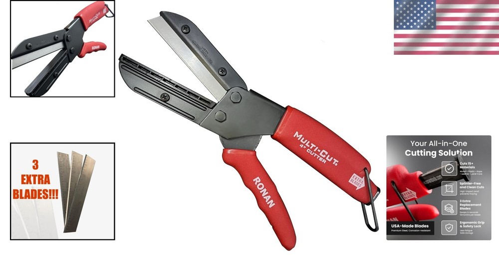 Multi-Cut Cutting Tool - Efficient, Versatile Cutter for Home and Garden Tasks