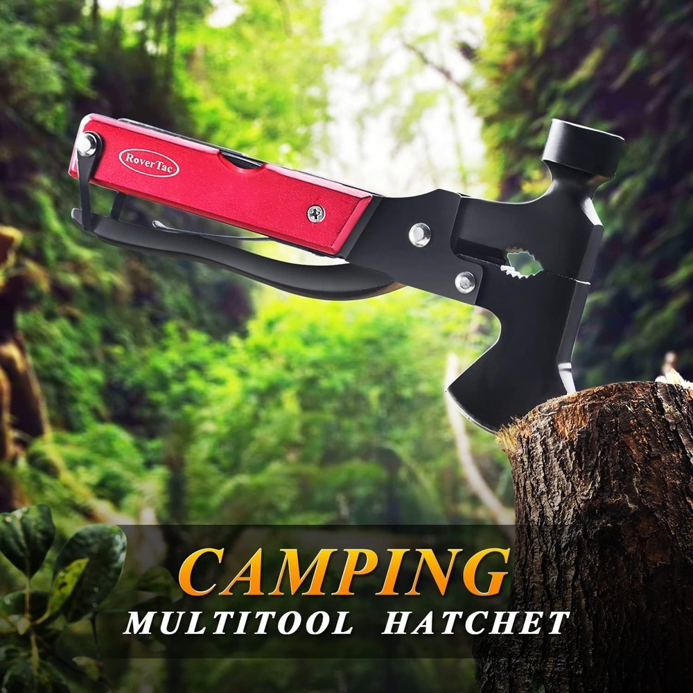 Stainless Steel Multitool Axe - Essential Camping Companion