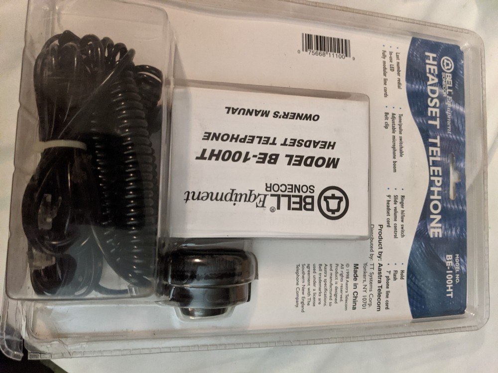 Bell Headset Telephone