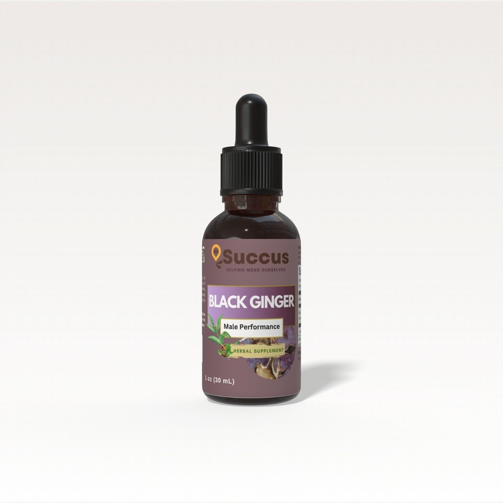 Black Ginger Tincture - Male Performance (Rare Herb)