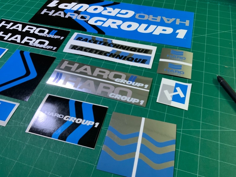 Haro group1 rs1 BMX sticker Decal
