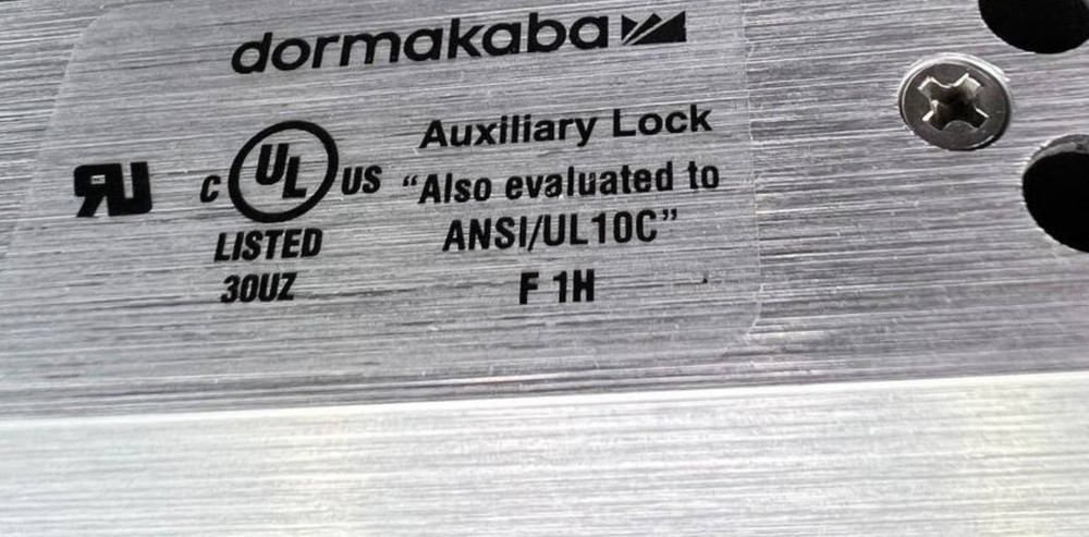 RCI 8372D28 Surface Double MiniMag Electromagnetic Lock with Door Status Sensor