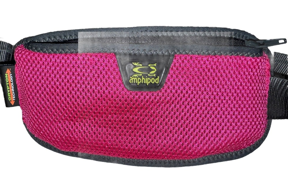 Amphipod Airflow Lite Waistpack Pink One Size, Adjustable Strap
