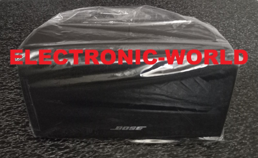 MINT Bose Center Channel Speaker Horizontal Double Cube Black Acoustimass