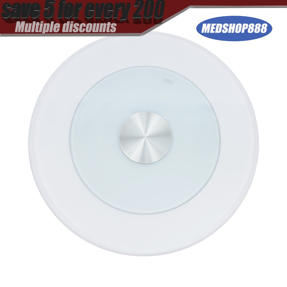 27.56" Glass Turntable Dining Table Centerpiece Large Tabletop US