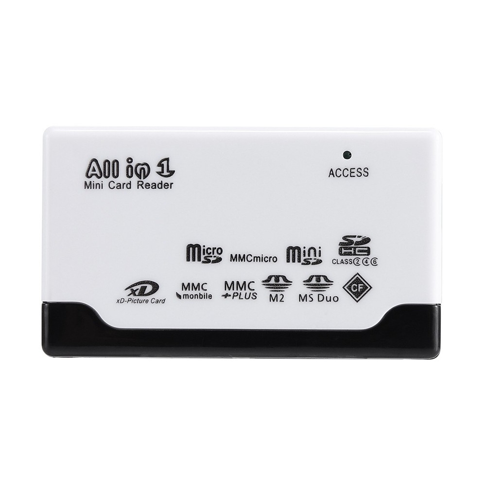 6-IN-1 USB 2.0 Memory Card Reader High-Speed Adapter for Micro SD SDXC CF SDHC