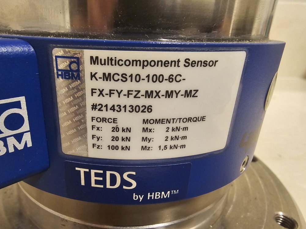 HBM K-MCS10-100-6C 6-Axis Force/Torque Sensor