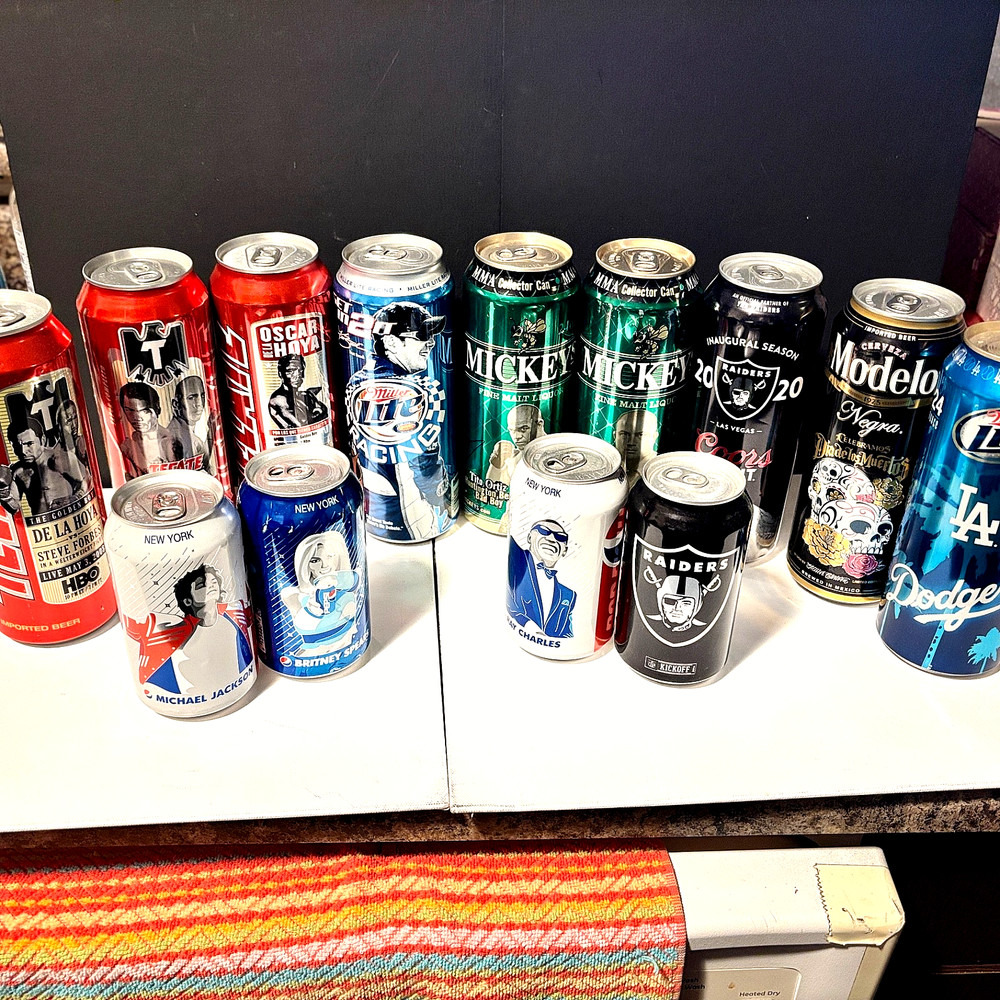 Collectible Beer Cans & Pepsi