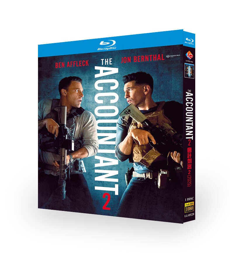 The Accountant 2 (2025) 1-D 全新未拆封套装-