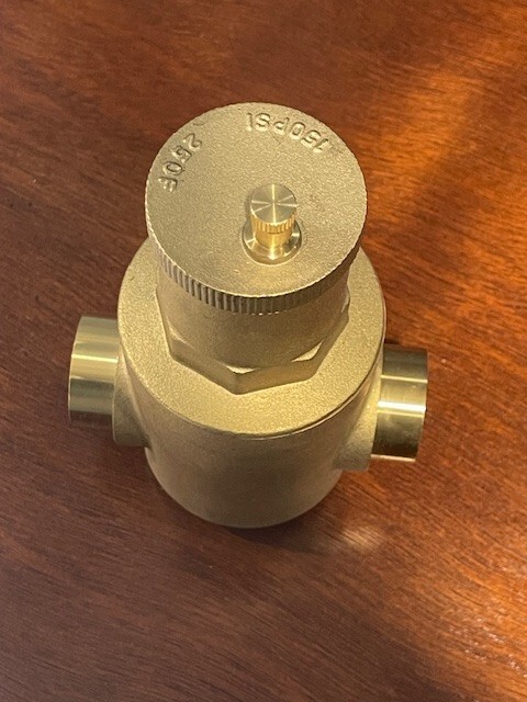 1" Brass Air Separator (Threaded)