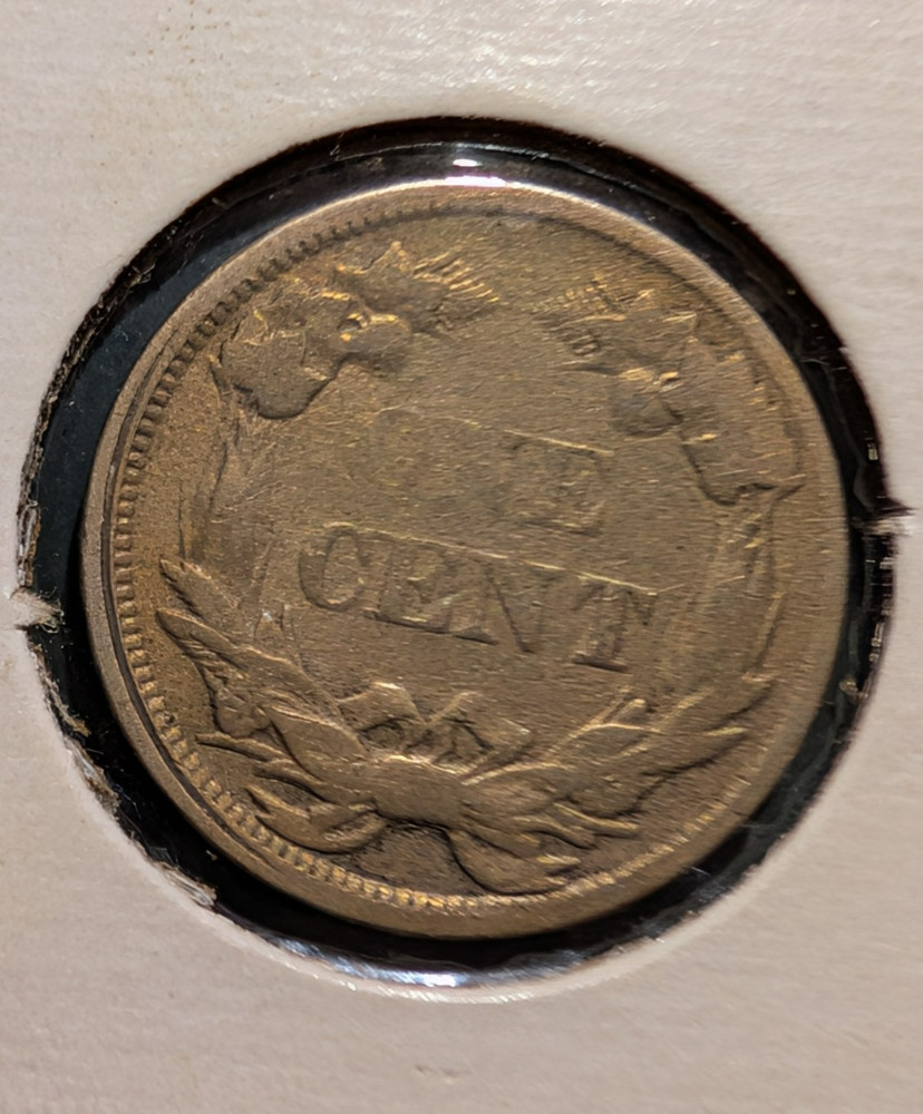 1858 Flying Eagle Cent - Small Letters Variety - Better Date - Circulated