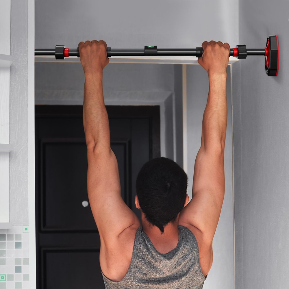 Pull Up Bar for Doorway, 25.5“-39.4” Adjustable Doorframe Pullup Bars, Portab...