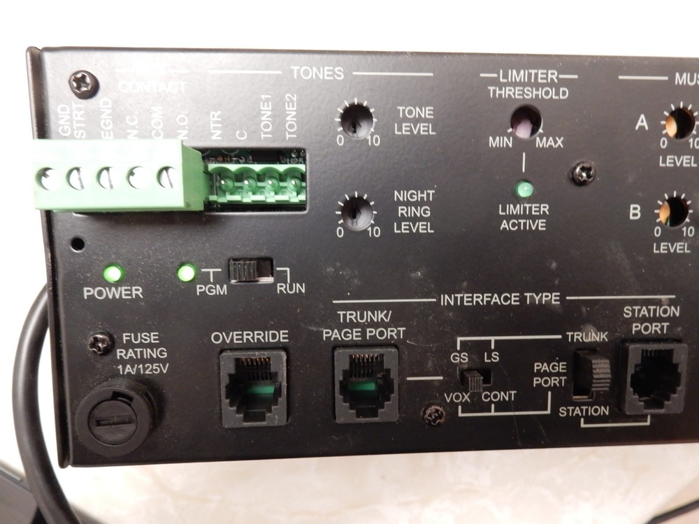 Bogen Communications UT1312 Universal multi zone telephone paging controller