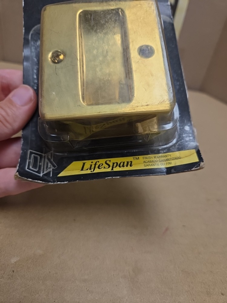 Stanley Classic Solid Brass Deluxe Pocket Door Pull Model 40-4005 CD40-4005