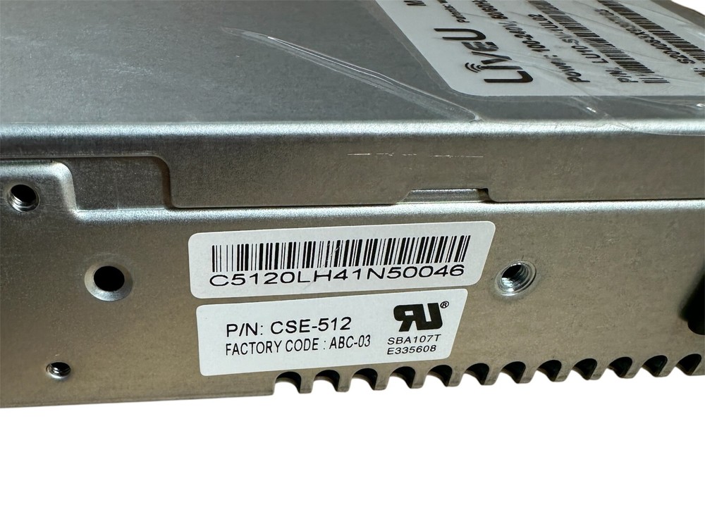LiveU LU2000 SUPERMICRO 512-3 1U RackMount Decoder Server WITH RAIL KIT NEW!~