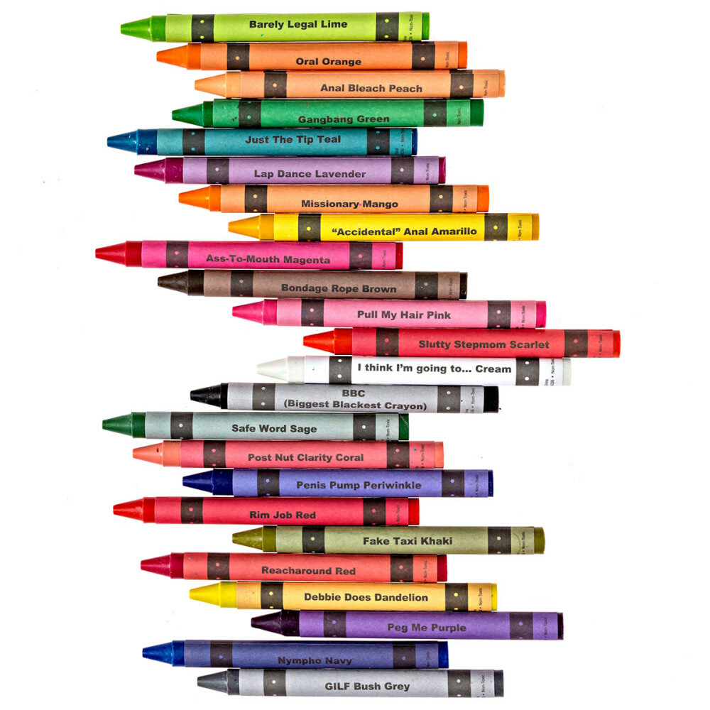Offensive Crayons - Porn Pack - Wood Rocket