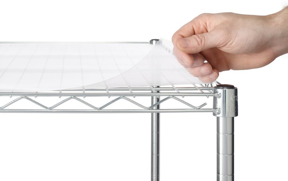 18" x 48" Opaque Wire Shelf Liners - 6 Pack
